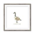 Picture of Clever Little Goose _GroupedProduct_Square_Mini_ _GroupedProduct_Square_Framed_Matted_