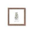 Picture of Be Brave Little Bear _GroupedProduct_Square_Mini_ _GroupedProduct_Square_Framed_Matted_