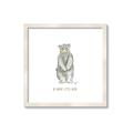 Picture of Be Brave Little Bear _GroupedProduct_Square_Mini_ _GroupedProduct_Square_Framed_Matted_