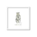 Picture of Be Brave Little Bear _GroupedProduct_Square_Mini_ _GroupedProduct_Square_Framed_Matted_