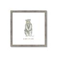 Picture of Be Brave Little Bear _GroupedProduct_Square_Mini_ _GroupedProduct_Square_Framed_Matted_