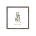 Picture of Be Brave Little Bear _GroupedProduct_Square_Mini_ _GroupedProduct_Square_Framed_Matted_