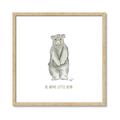 Picture of Be Brave Little Bear _GroupedProduct_Square_Mini_ _GroupedProduct_Square_Framed_Matted_