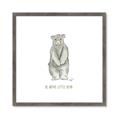 Picture of Be Brave Little Bear _GroupedProduct_Square_Mini_ _GroupedProduct_Square_Framed_Matted_