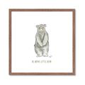 Picture of Be Brave Little Bear _GroupedProduct_Square_Mini_ _GroupedProduct_Square_Framed_Matted_