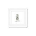 Picture of Be Brave Little Bear _GroupedProduct_Square_Mini_ _GroupedProduct_Square_Framed_Matted_