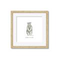Picture of Be Brave Little Bear _GroupedProduct_Square_Mini_ _GroupedProduct_Square_Framed_Matted_