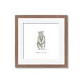 Picture of Be Brave Little Bear _GroupedProduct_Square_Mini_ _GroupedProduct_Square_Framed_Matted_