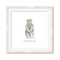 Picture of Be Brave Little Bear _GroupedProduct_Square_Mini_ _GroupedProduct_Square_Framed_Matted_