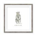 Picture of Be Brave Little Bear _GroupedProduct_Square_Mini_ _GroupedProduct_Square_Framed_Matted_
