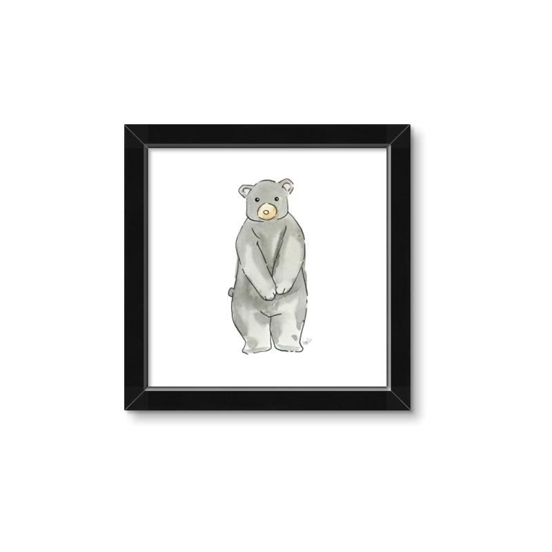 Picture of Little Bear _GroupedProduct_Square_Mini_ _GroupedProduct_Square_Framed_Matted_