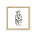 Picture of Little Bear _GroupedProduct_Square_Mini_ _GroupedProduct_Square_Framed_Matted_