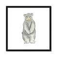 Picture of Little Bear _GroupedProduct_Square_Mini_ _GroupedProduct_Square_Framed_Matted_