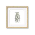 Picture of Little Bear _GroupedProduct_Square_Mini_ _GroupedProduct_Square_Framed_Matted_
