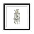Picture of Little Bear _GroupedProduct_Square_Mini_ _GroupedProduct_Square_Framed_Matted_