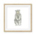 Picture of Little Bear _GroupedProduct_Square_Mini_ _GroupedProduct_Square_Framed_Matted_