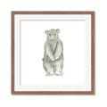 Picture of Little Bear _GroupedProduct_Square_Mini_ _GroupedProduct_Square_Framed_Matted_