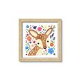 Picture of In the Garden Deer _GroupedProduct_Square_Mini_ _GroupedProduct_Square_Framed_Matted_