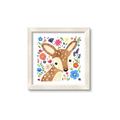 Picture of In the Garden Deer _GroupedProduct_Square_Mini_ _GroupedProduct_Square_Framed_Matted_