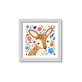 Picture of In the Garden Deer _GroupedProduct_Square_Mini_ _GroupedProduct_Square_Framed_Matted_