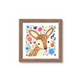 Picture of In the Garden Deer _GroupedProduct_Square_Mini_ _GroupedProduct_Square_Framed_Matted_