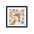 Picture of In the Garden Deer _GroupedProduct_Square_Mini_ _GroupedProduct_Square_Framed_Matted_