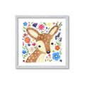 Picture of In the Garden Deer _GroupedProduct_Square_Mini_ _GroupedProduct_Square_Framed_Matted_