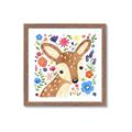 Picture of In the Garden Deer _GroupedProduct_Square_Mini_ _GroupedProduct_Square_Framed_Matted_