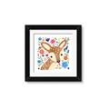 Picture of In the Garden Deer _GroupedProduct_Square_Mini_ _GroupedProduct_Square_Framed_Matted_