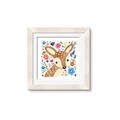Picture of In the Garden Deer _GroupedProduct_Square_Mini_ _GroupedProduct_Square_Framed_Matted_