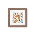 Picture of In the Garden Deer _GroupedProduct_Square_Mini_ _GroupedProduct_Square_Framed_Matted_