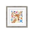 Picture of In the Garden Deer _GroupedProduct_Square_Mini_ _GroupedProduct_Square_Framed_Matted_