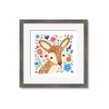 Picture of In the Garden Deer _GroupedProduct_Square_Mini_ _GroupedProduct_Square_Framed_Matted_