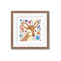 Picture of In the Garden Deer _GroupedProduct_Square_Mini_ _GroupedProduct_Square_Framed_Matted_