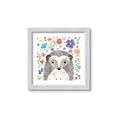 Picture of In the Garden Hedgehog _GroupedProduct_Square_Mini_ _GroupedProduct_Square_Framed_Matted_