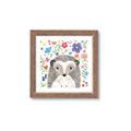 Picture of In the Garden Hedgehog _GroupedProduct_Square_Mini_ _GroupedProduct_Square_Framed_Matted_