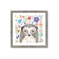 Picture of In the Garden Hedgehog _GroupedProduct_Square_Mini_ _GroupedProduct_Square_Framed_Matted_