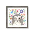 Picture of In the Garden Hedgehog _GroupedProduct_Square_Mini_ _GroupedProduct_Square_Framed_Matted_