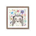 Picture of In the Garden Hedgehog _GroupedProduct_Square_Mini_ _GroupedProduct_Square_Framed_Matted_