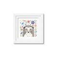 Picture of In the Garden Hedgehog _GroupedProduct_Square_Mini_ _GroupedProduct_Square_Framed_Matted_