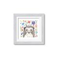 Picture of In the Garden Hedgehog _GroupedProduct_Square_Mini_ _GroupedProduct_Square_Framed_Matted_