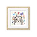 Picture of In the Garden Hedgehog _GroupedProduct_Square_Mini_ _GroupedProduct_Square_Framed_Matted_
