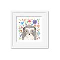 Picture of In the Garden Hedgehog _GroupedProduct_Square_Mini_ _GroupedProduct_Square_Framed_Matted_