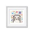 Picture of In the Garden Hedgehog _GroupedProduct_Square_Mini_ _GroupedProduct_Square_Framed_Matted_
