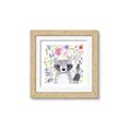 Picture of In the Garden Raccoon _GroupedProduct_Square_Mini_ _GroupedProduct_Square_Framed_Matted_
