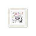 Picture of In the Garden Raccoon _GroupedProduct_Square_Mini_ _GroupedProduct_Square_Framed_Matted_