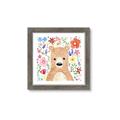 Picture of In the Garden Bear _GroupedProduct_Square_Mini_ _GroupedProduct_Square_Framed_Matted_