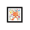 Picture of In the Garden Fox _GroupedProduct_Square_Mini_ _GroupedProduct_Square_Framed_Matted_