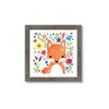 Picture of In the Garden Fox _GroupedProduct_Square_Mini_ _GroupedProduct_Square_Framed_Matted_