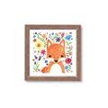 Picture of In the Garden Fox _GroupedProduct_Square_Mini_ _GroupedProduct_Square_Framed_Matted_
